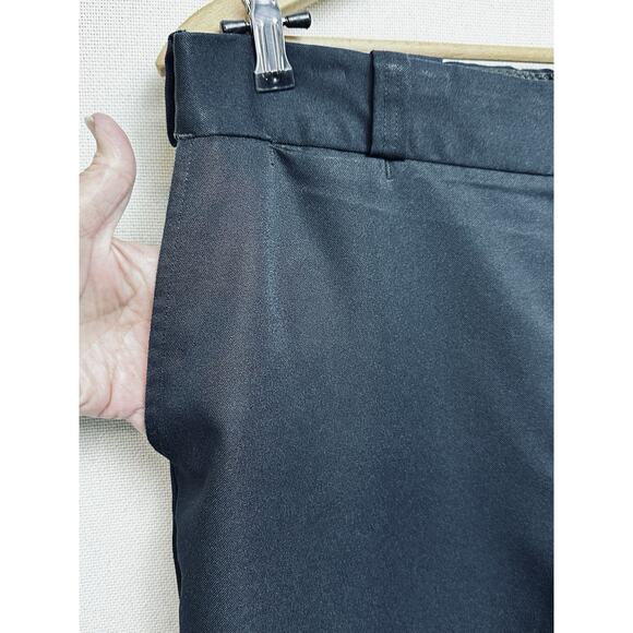 Flying Cross Mens Size 38R 31” Inseam Dark Blue Dress Pants Straight Leg - Picture 2 of 14